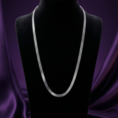 The Liquid Silk 925 Silver Snake Chain