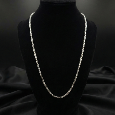 The Diamond-Cut 925 Silver Rope Chain