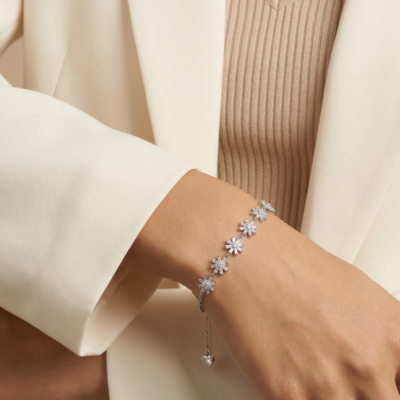 Sleek Beveled Flat Snake 92.5 Sterling Silver Bracelet