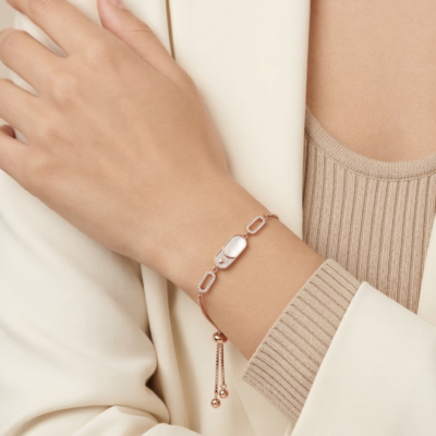 Sleek Beveled Mariner 92.5 Sterling Silver Bracelet