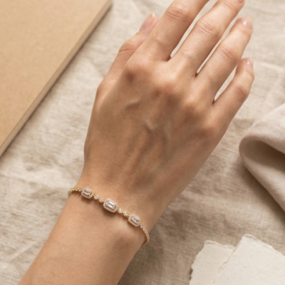 Intricate Braided Wheat with Polished Bar Accents 92.5 Sterling Silver Bracelet