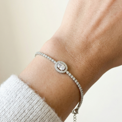 Nautical Rope with Anchor Clasp 92.5 Sterling Silver Bracelet