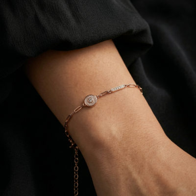 Sleek Multi-Strand Wheat 92.5 Sterling Silver Bracelet