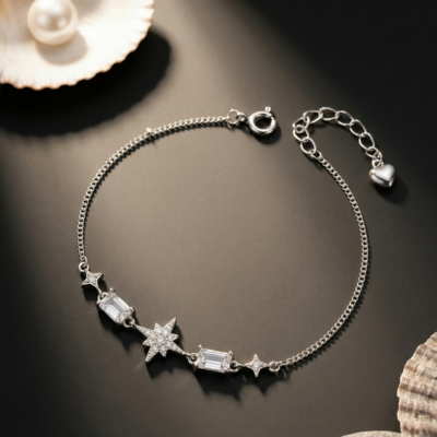 Diamond-Cut Spiral Rope 92.5 Sterling Silver Bracelet