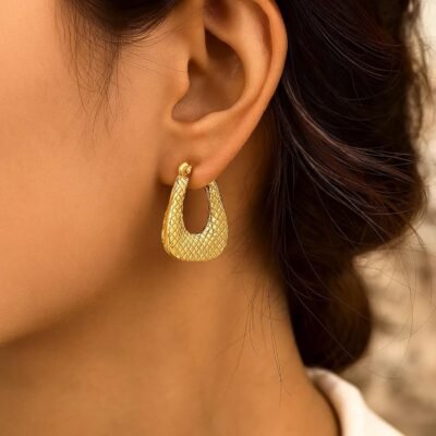 Intricate "Stealth-Link" Chain-Drop 92.5 Sterling Silver Earrings