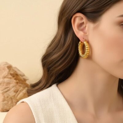 Sleek "Prism-Stud" Geometric 92.5 Sterling Silver Earrings