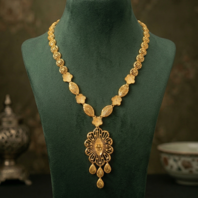 Sleek "Snake-Skin" Round 92.5 Sterling Silver Necklace