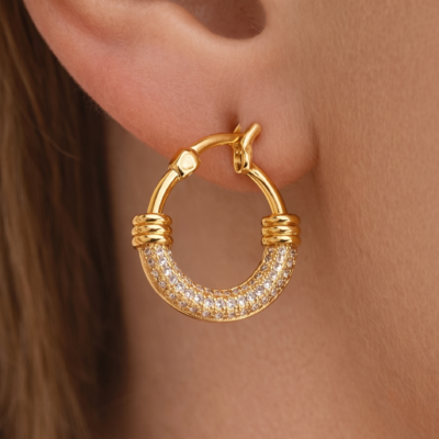 Intricate Handcrafted 92.5 Sterling Silver Industrial Stud Earrings