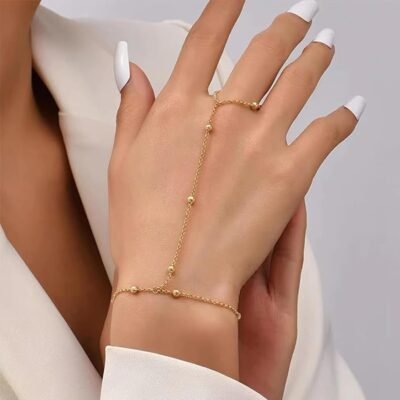 Exquisite Handcrafted 92.5 Sterling Silver Intertwined Vine Ring-Bracelet