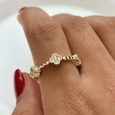 Intricate Handcrafted 92.5 Sterling Silver Industrial Knurled Ring