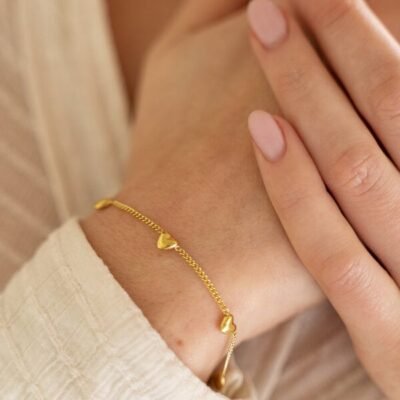 Intricate Handcrafted 92.5 Sterling Silver Industrial Link Bracelet