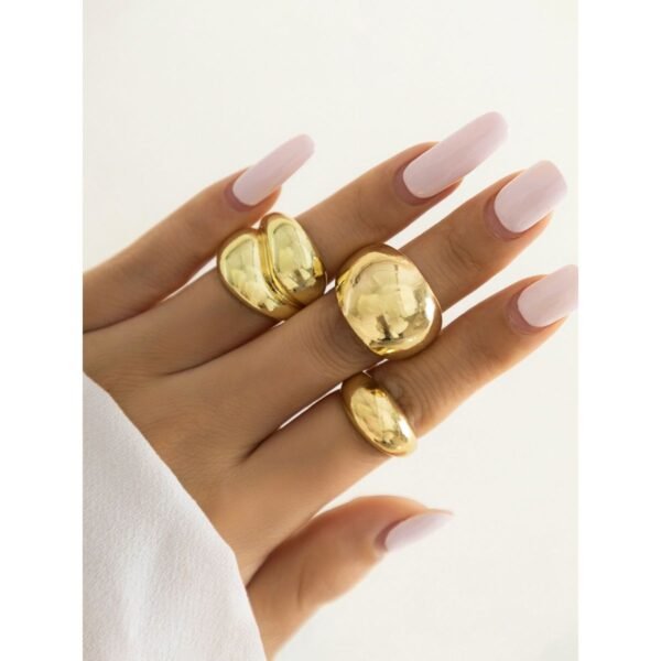 Bold Gold Dome Ring
