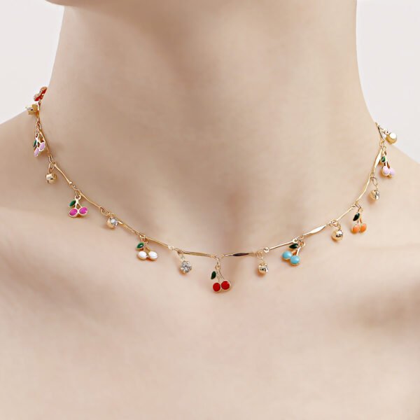 Pearl Moon Charm Necklace