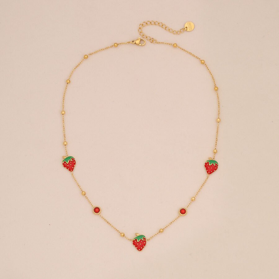Antique Multi-Color Bead Necklace