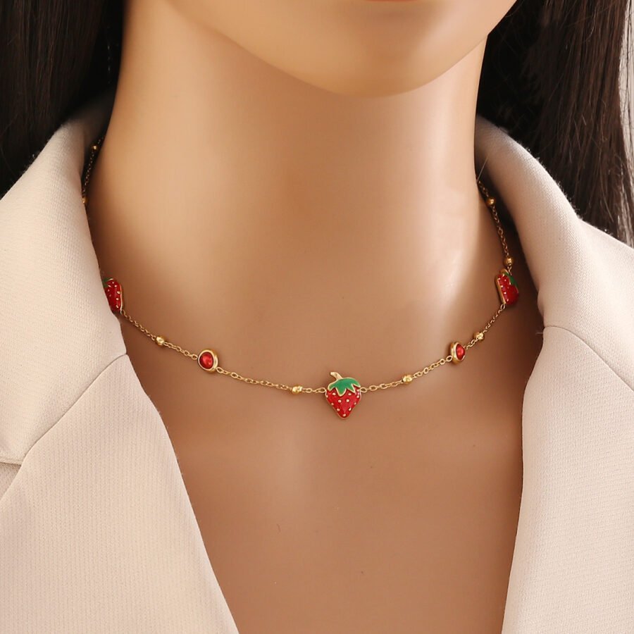 Antique Multi-Color Bead Necklace