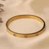 Eternity Screw Bangle