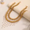Chunky Gold Chain Necklace