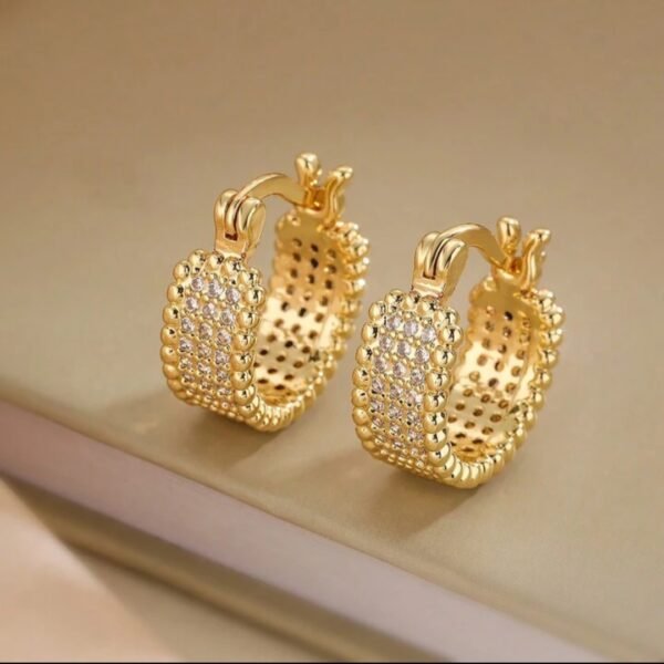 Mesh Hoop Earrings