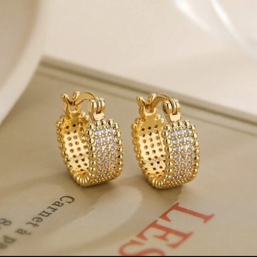 Mesh Hoop Earrings