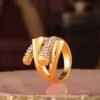 Twin Pave Wrap Ring
