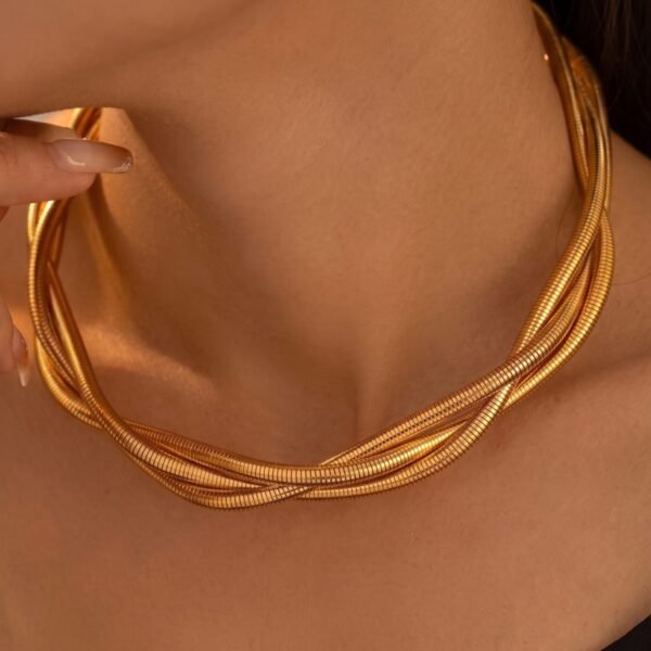 Multi-Strand Pearl Necklace