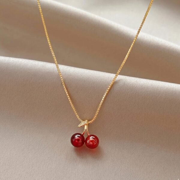 Floral Charm Pendant Necklace