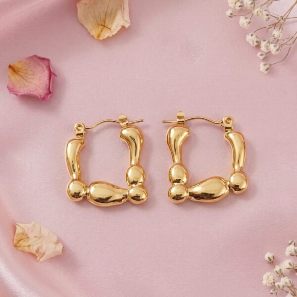 Classic Thick Hoop Earrings