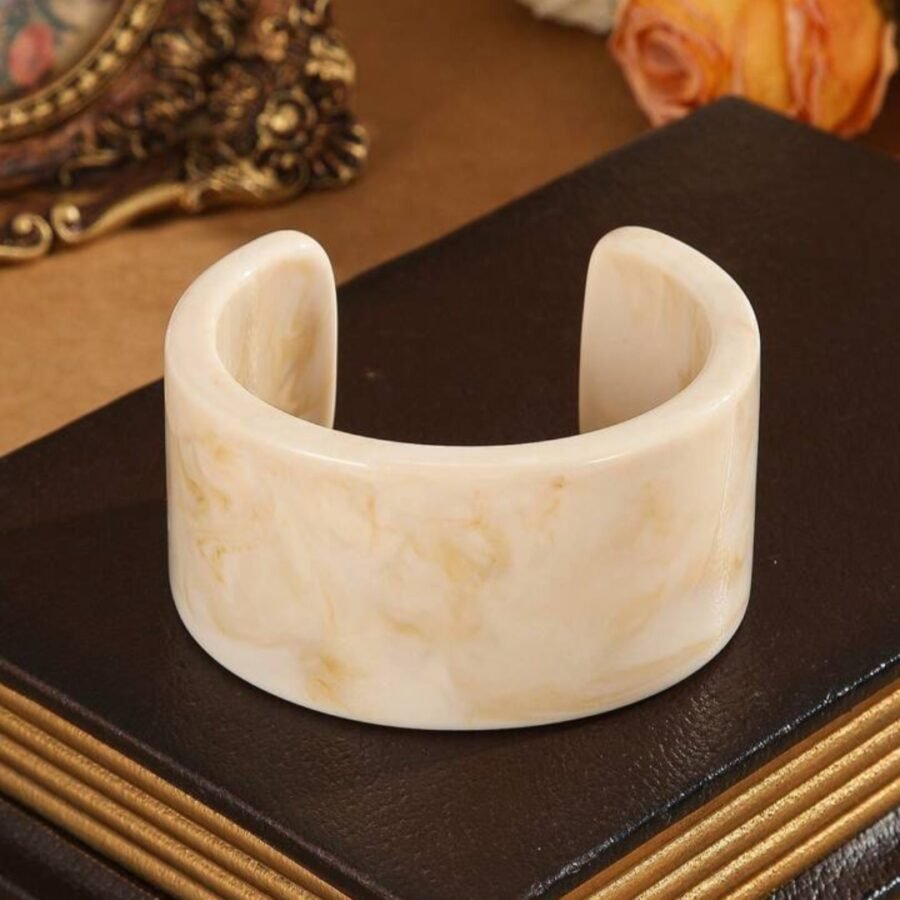 Ivory Marble Cuff