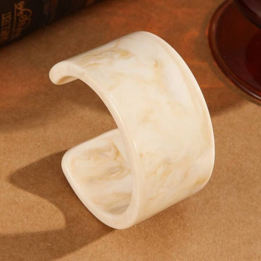 Ivory Marble Cuff