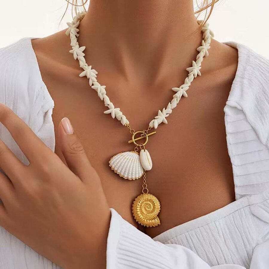 Pearl Coin Chain Necklace