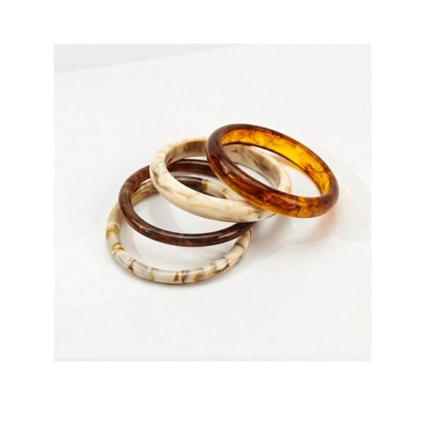 Tortoise Bangle Stack