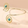 Turquoise Eye Arm Cuff