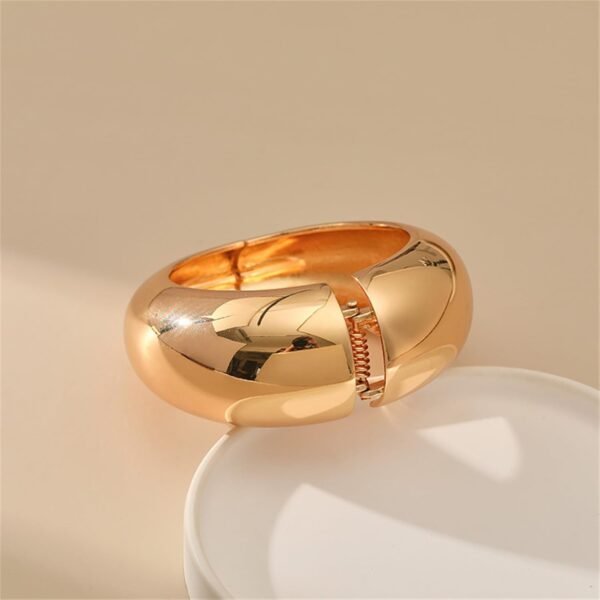 Wide Gold Cuff