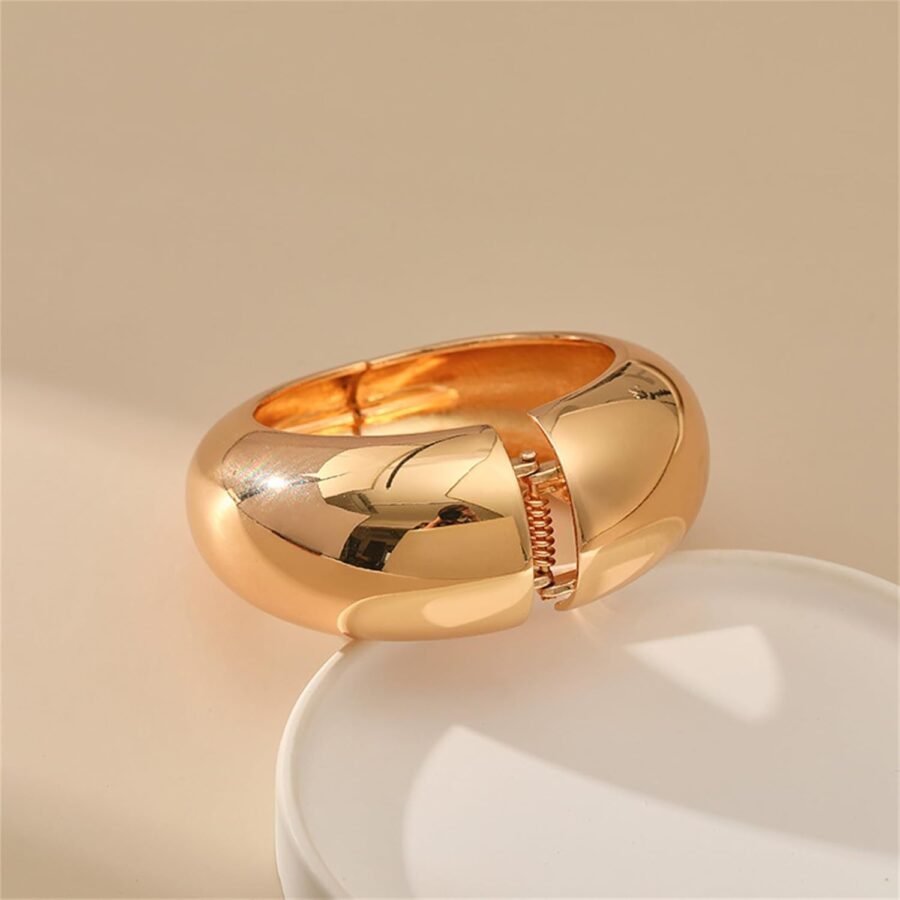 Wide Gold Cuff