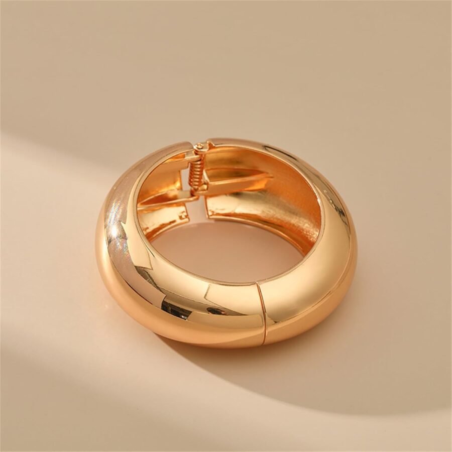 Wide Gold Cuff