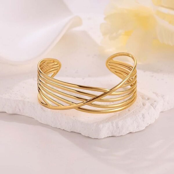 Stacking Gold Bangles