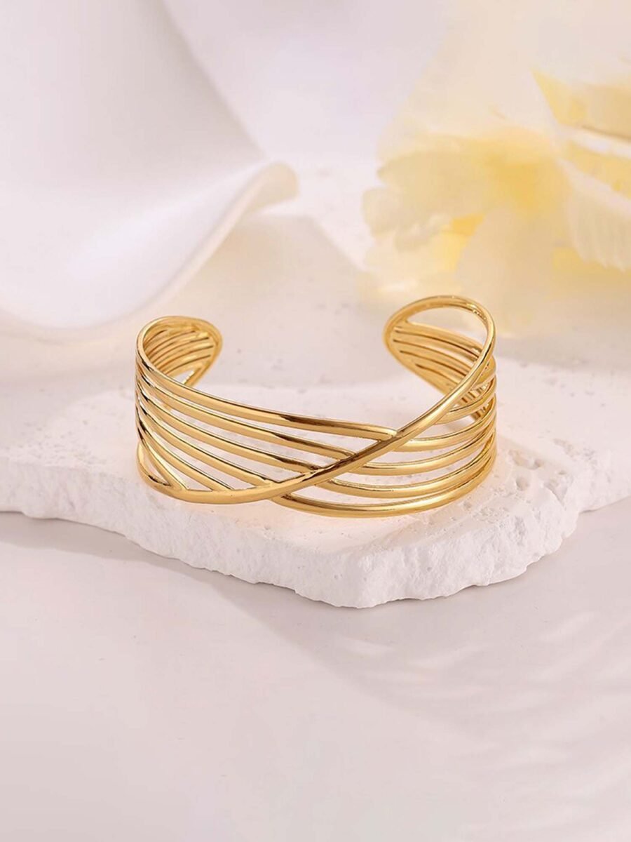 Stacking Gold Bangles