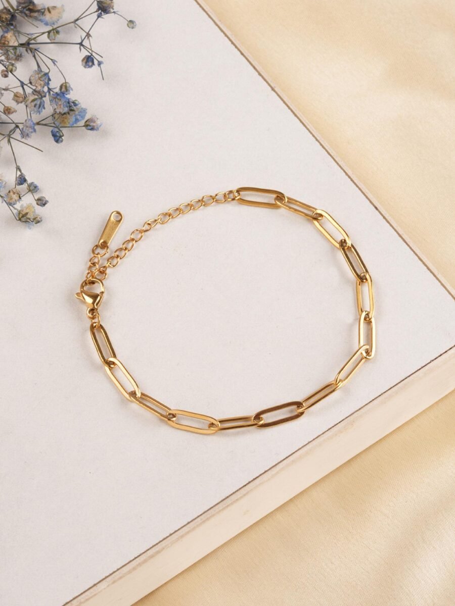 Paperclip Chain Bracelet