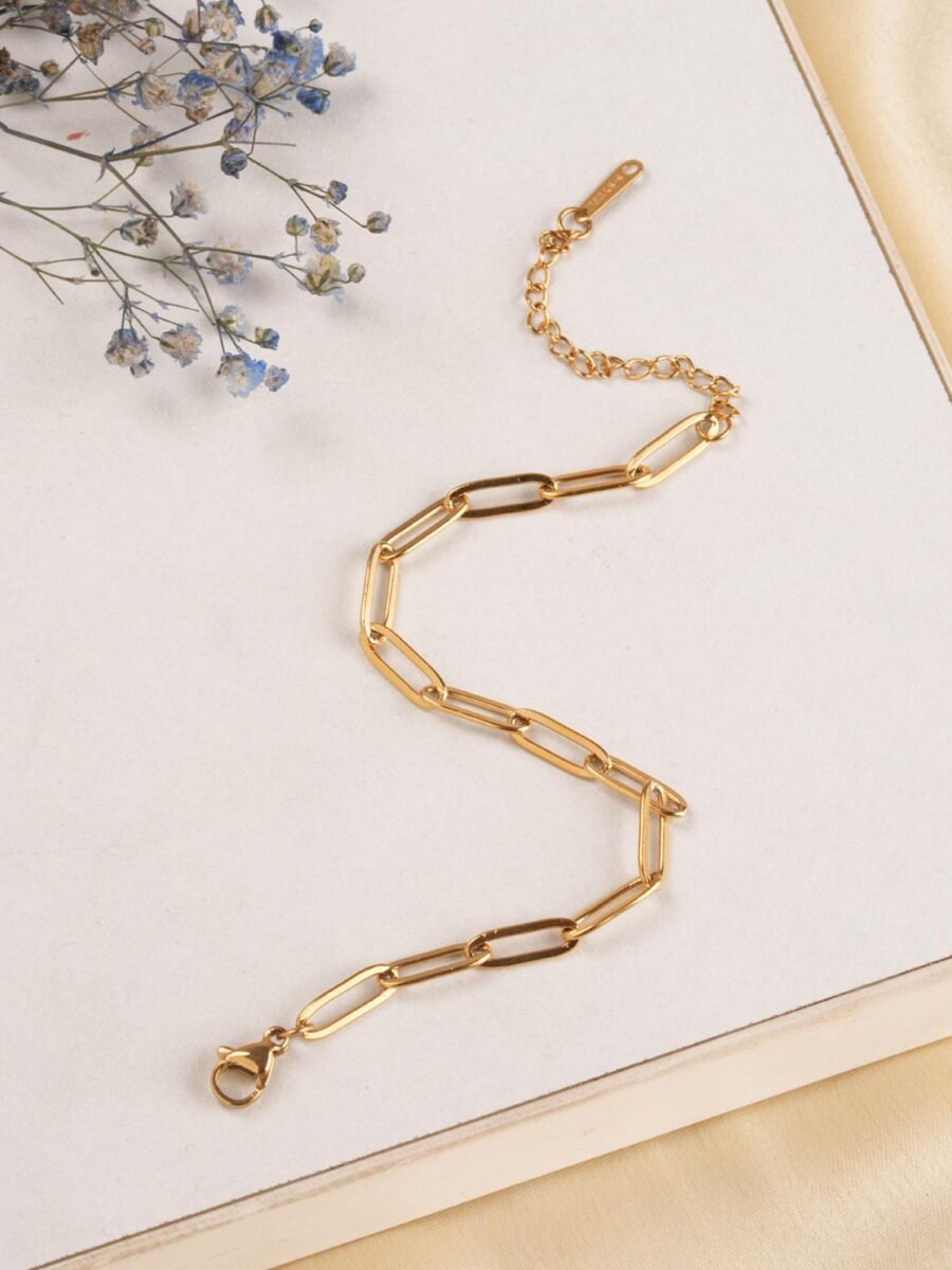 Paperclip Chain Bracelet