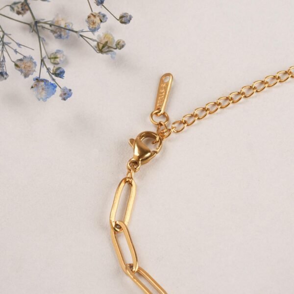 Gold Herringbone Bracelet