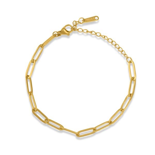 Paperclip Chain Bracelet
