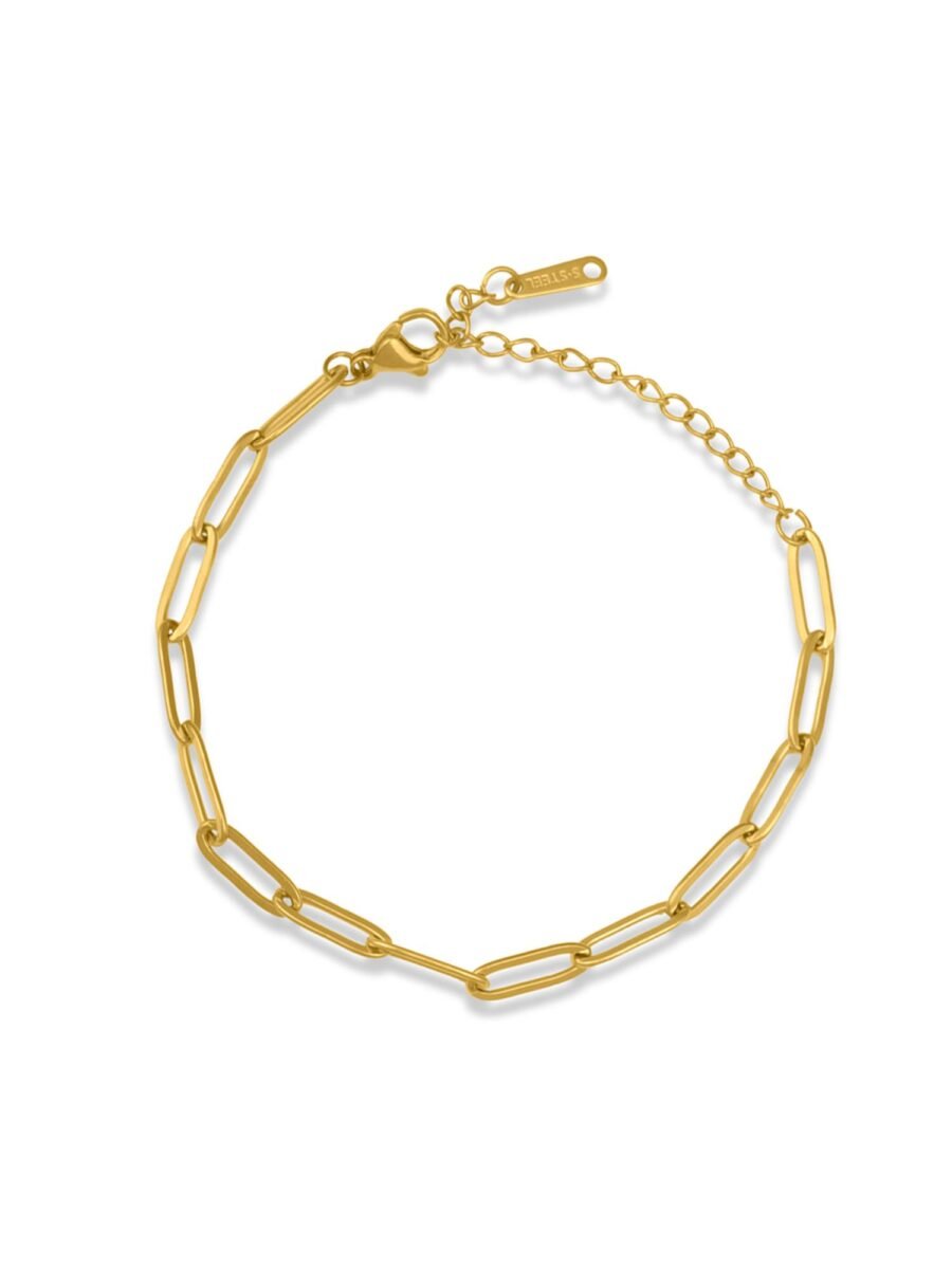 Paperclip Chain Bracelet