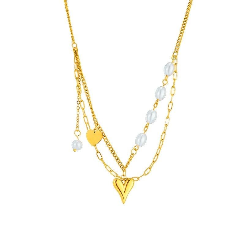 Black Pearl Pendant Necklace