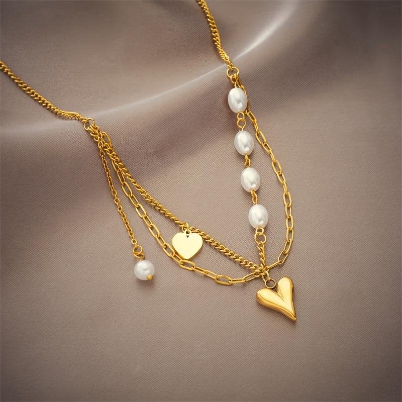 Black Pearl Pendant Necklace