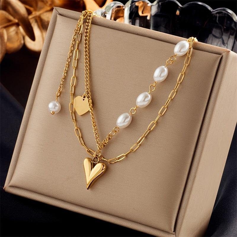 Black Pearl Pendant Necklace