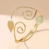 Leaf Swirl Arm Cuff