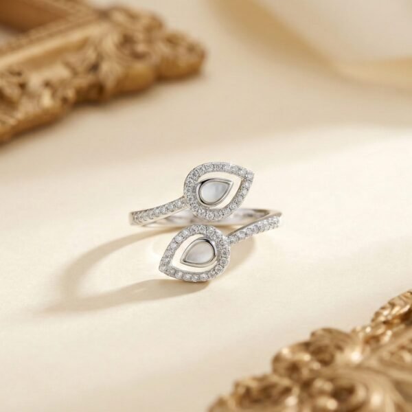 925 Silver CZ Solitaire Ring