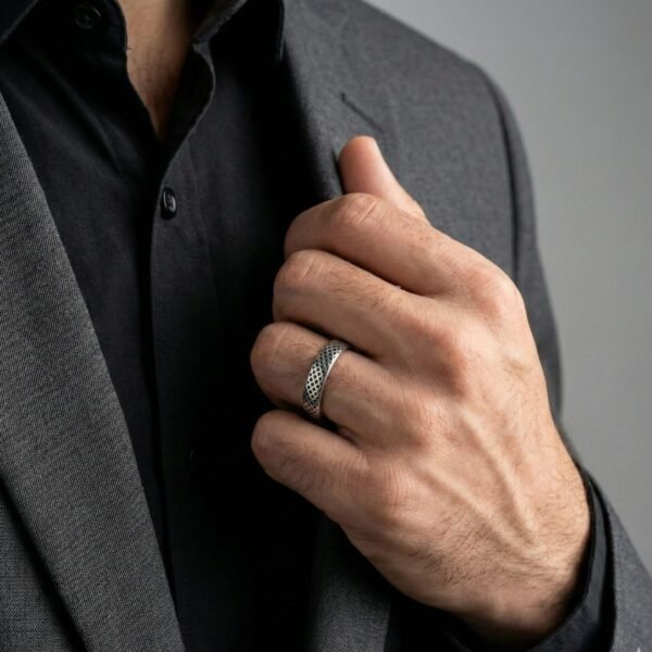 925 Silver Twisted Rope Ring