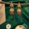 925 Silver Chain Detail Teardrop Jhumka