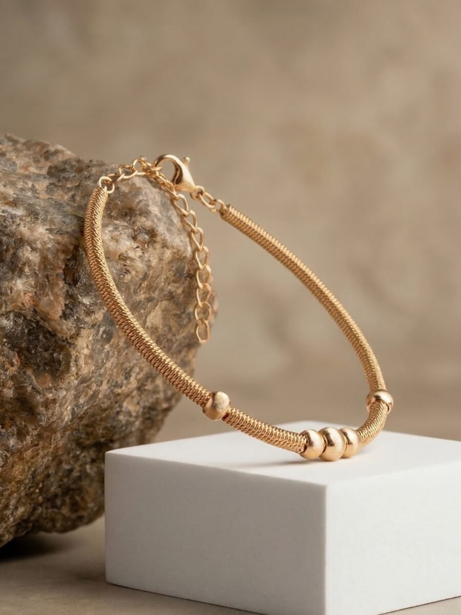 CZ Charm Adjustable Bracelet